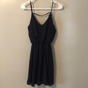 navy blue dress from lush